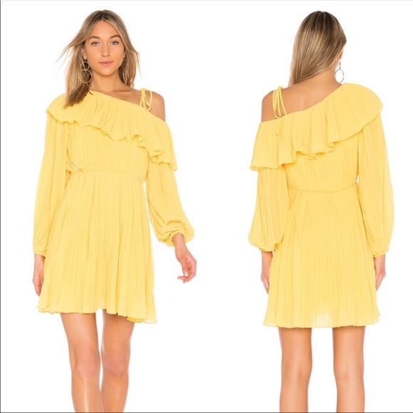Endless Rose Dresses & Skirts - Endless Rose | Revolve One Shoulder Pleated Dress